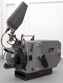 Assembled underwater housing with onboard monitor housing 1