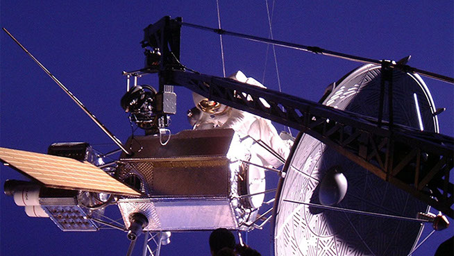 Model and Effects for a Sky TV promo.